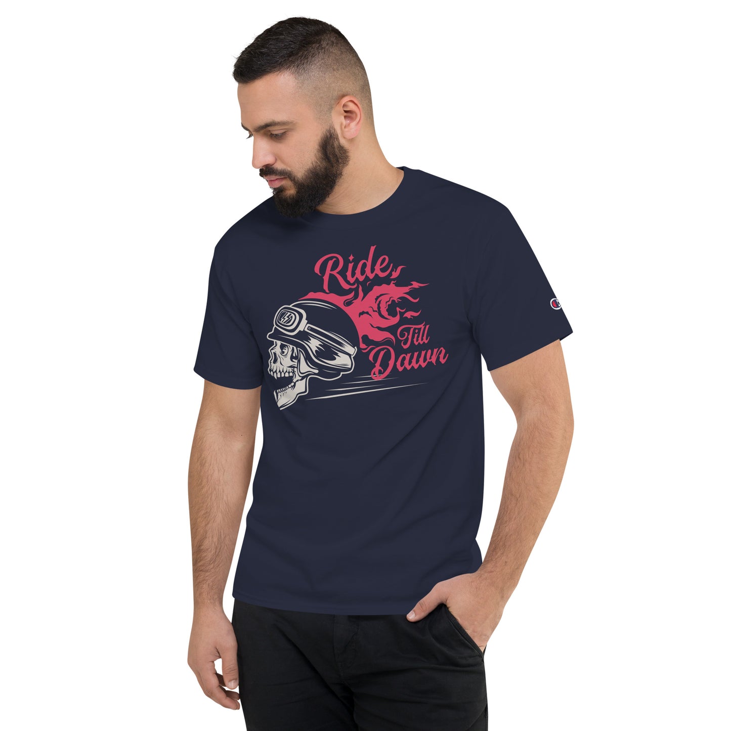 Ride Till Dawn Men's Champion Relaxed Fit T-shirt