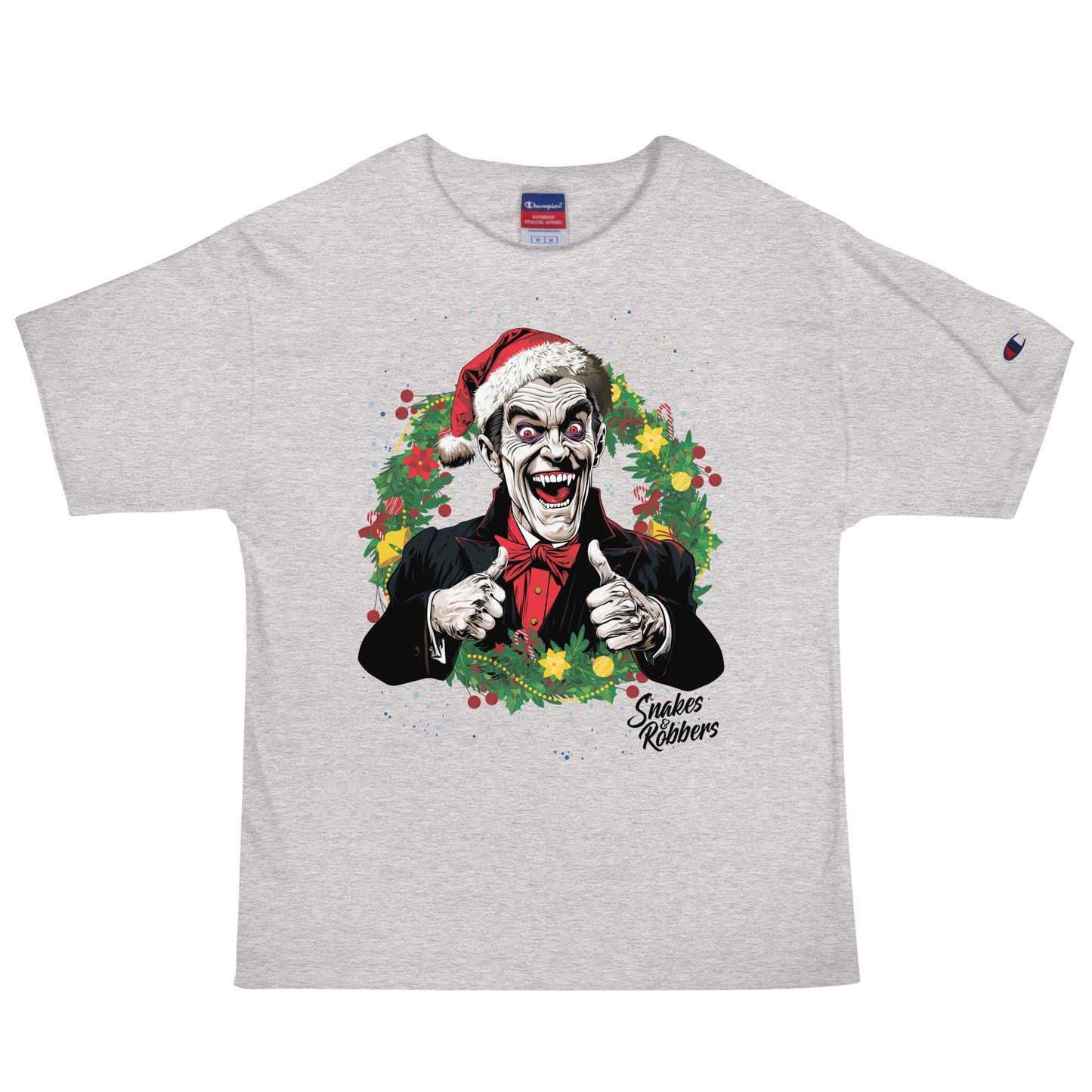 Festive Dracula Men's Champion Relaxed Fit T-shirt