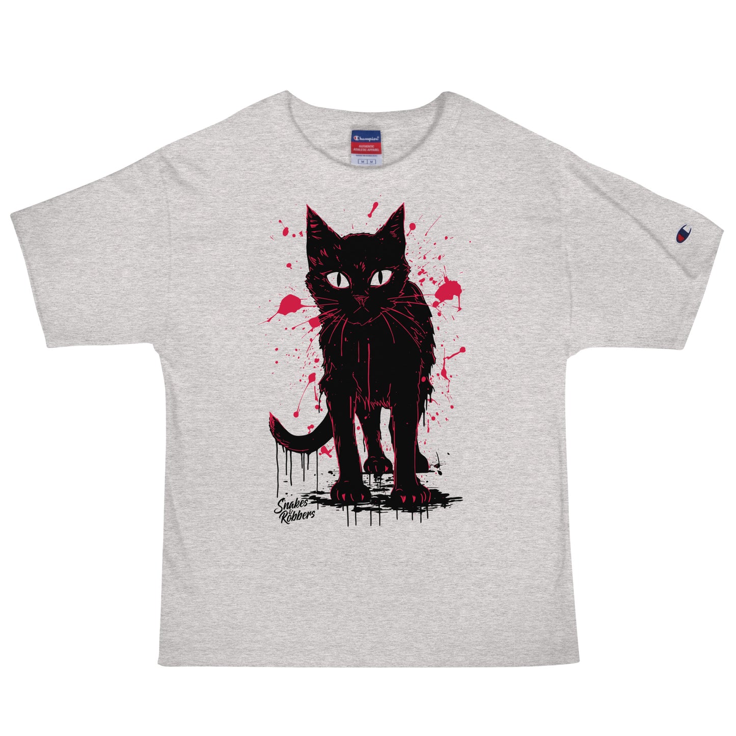 Cursed Cat Men's Champion Relaxed Fit T-shirt