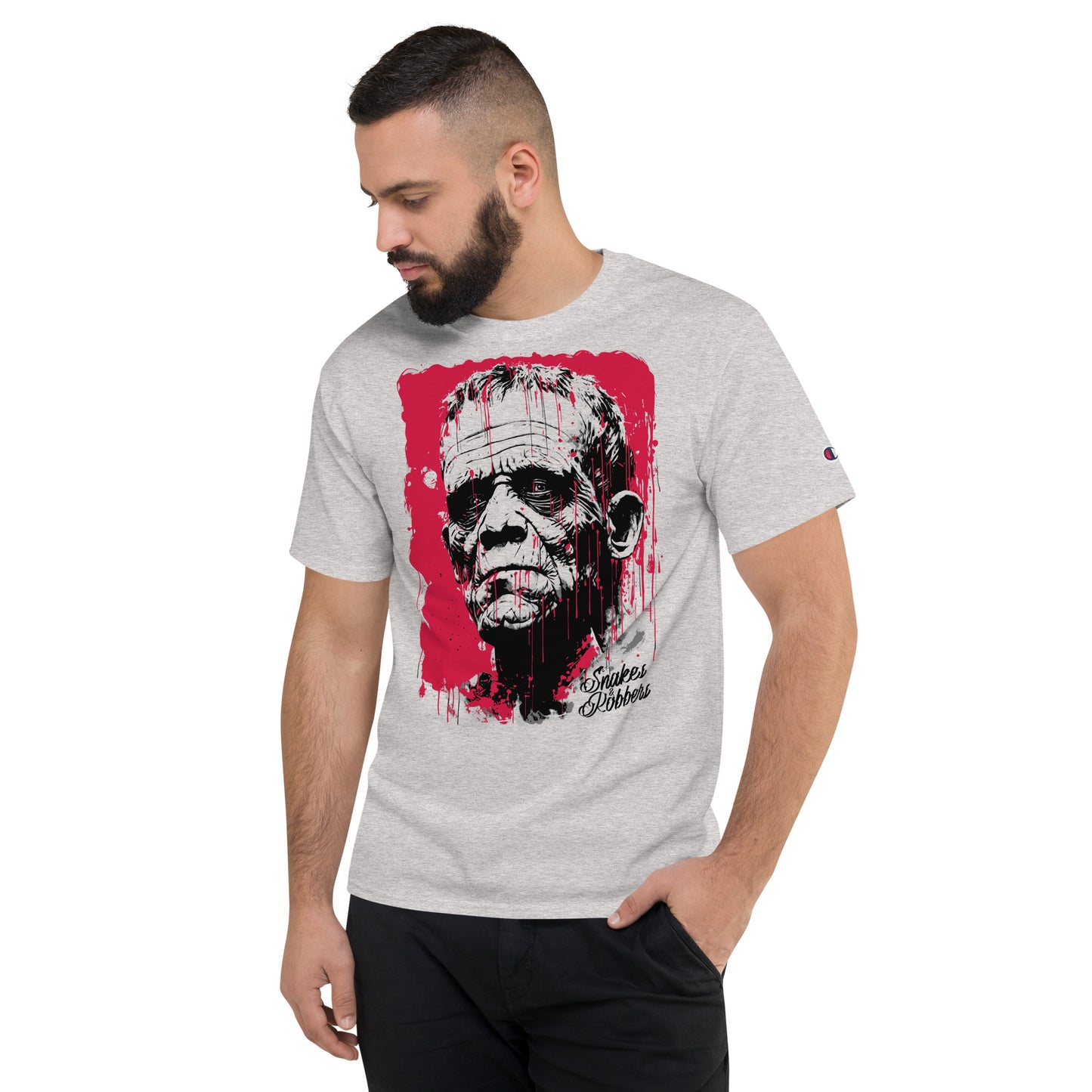 The Creeps Frankenstein Men's Champion Relaxed Fit T-shirt