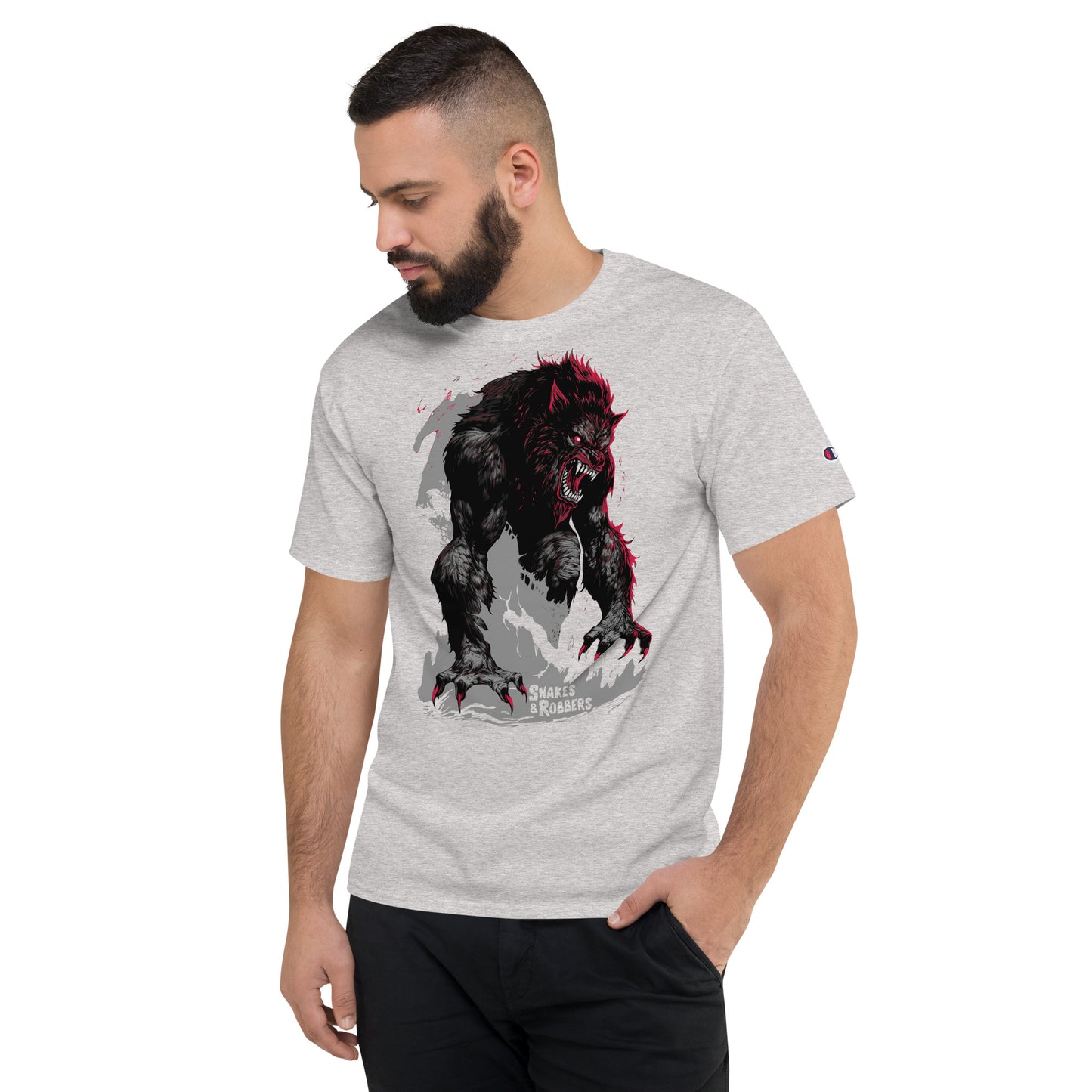 The Creeps Werewolf Men's Champion Relaxed Fit T-shirt