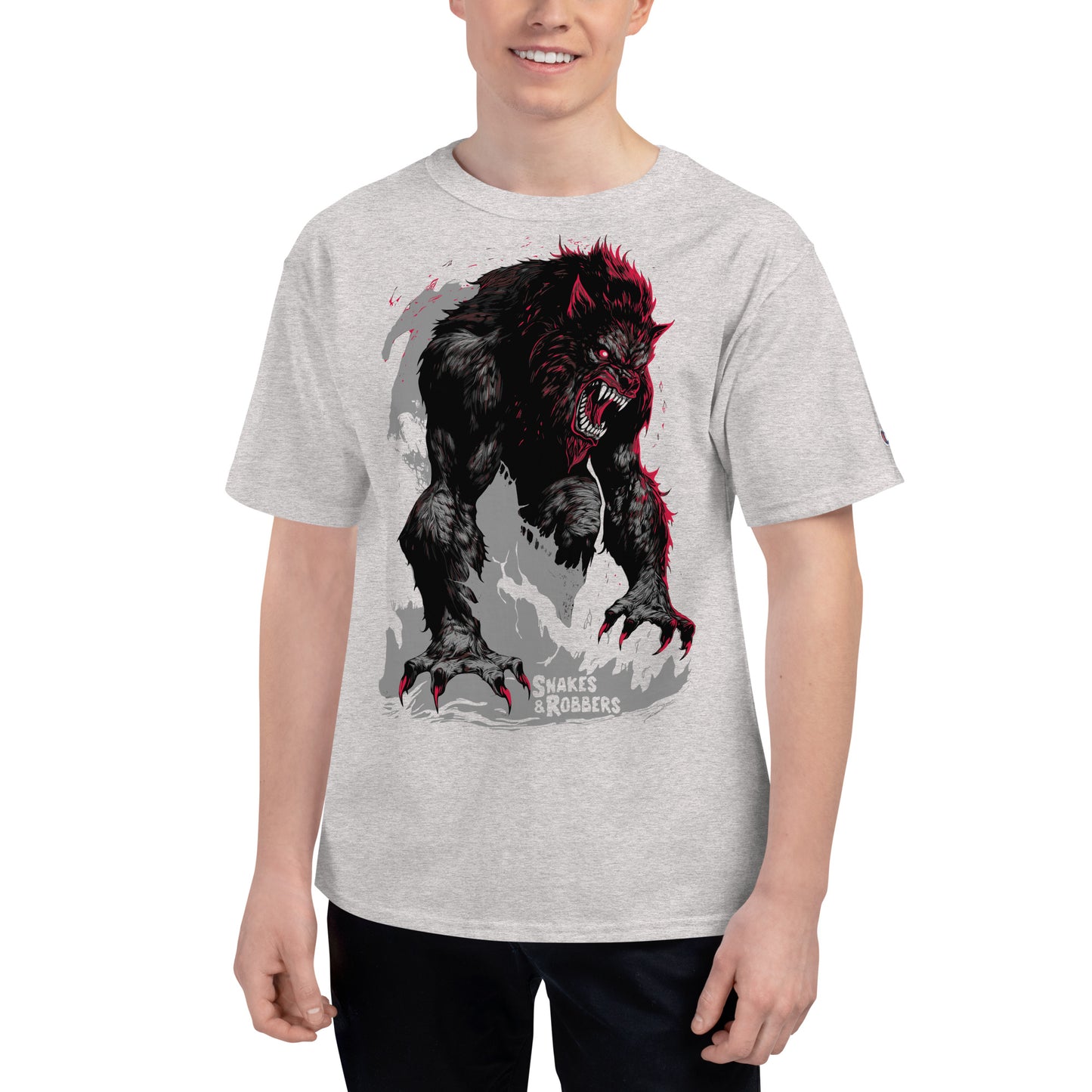 The Creeps Werewolf Men's Champion Relaxed Fit T-shirt