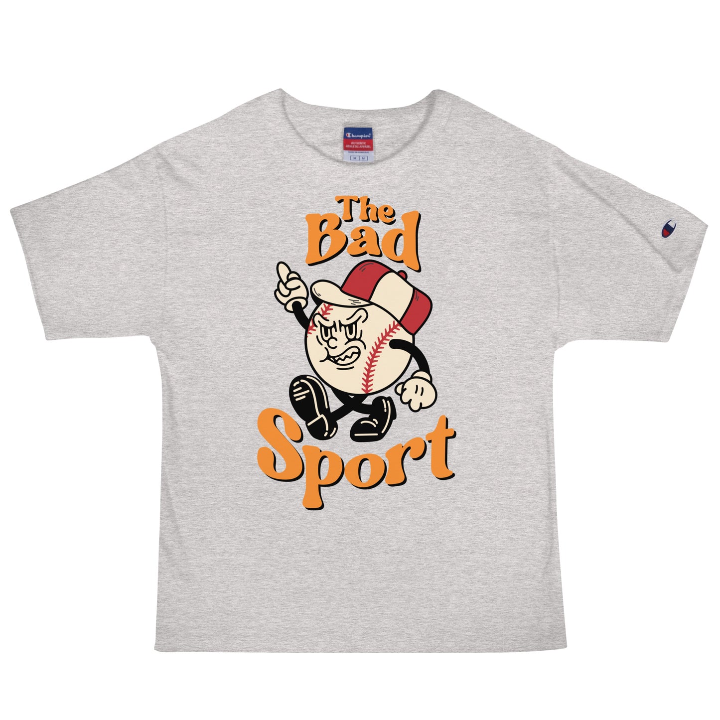 Baseball The Bad Sport Men's Champion Relaxed Fit T-shirt