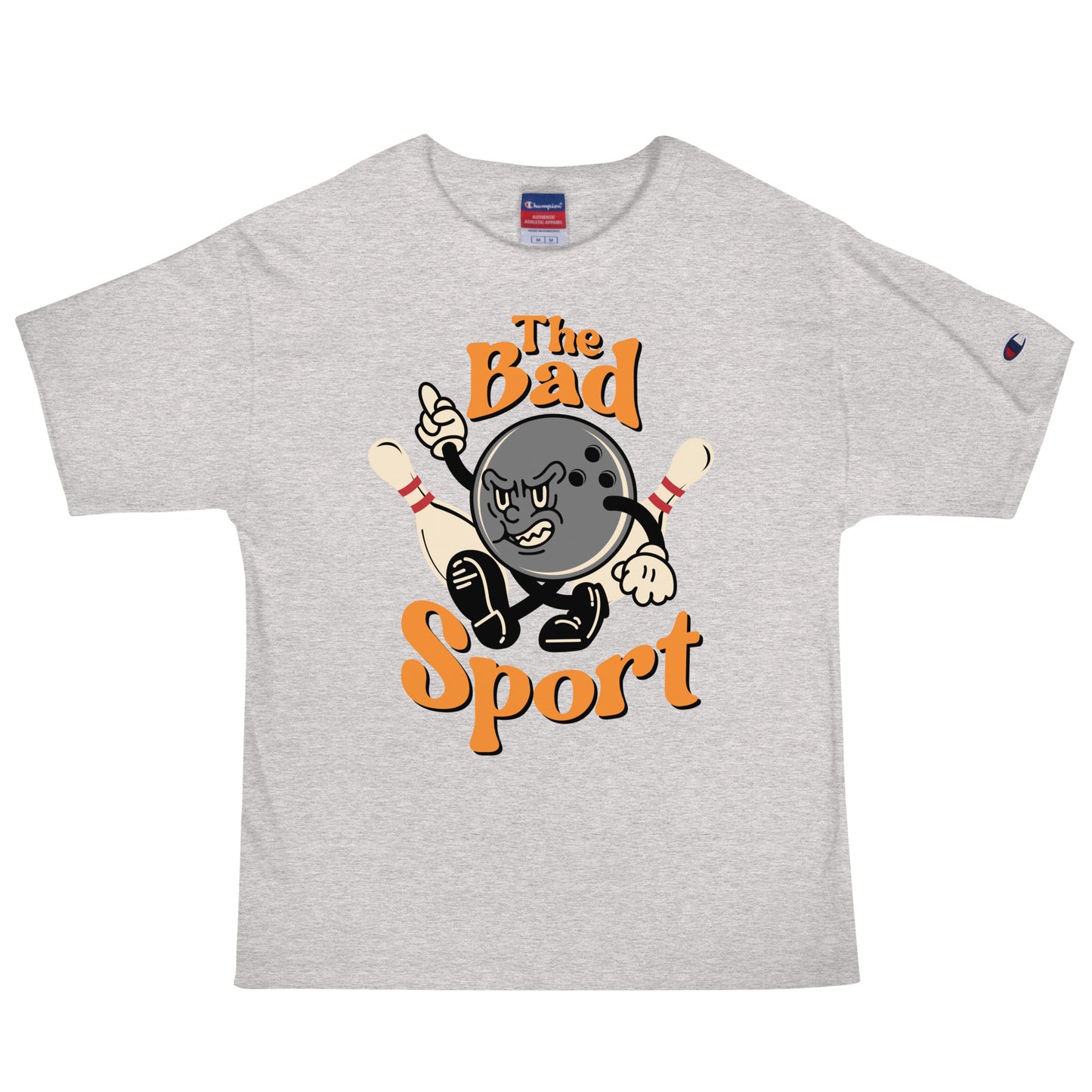 Bowling The Bad Sport Men's Champion Relaxed Fit T-shirt