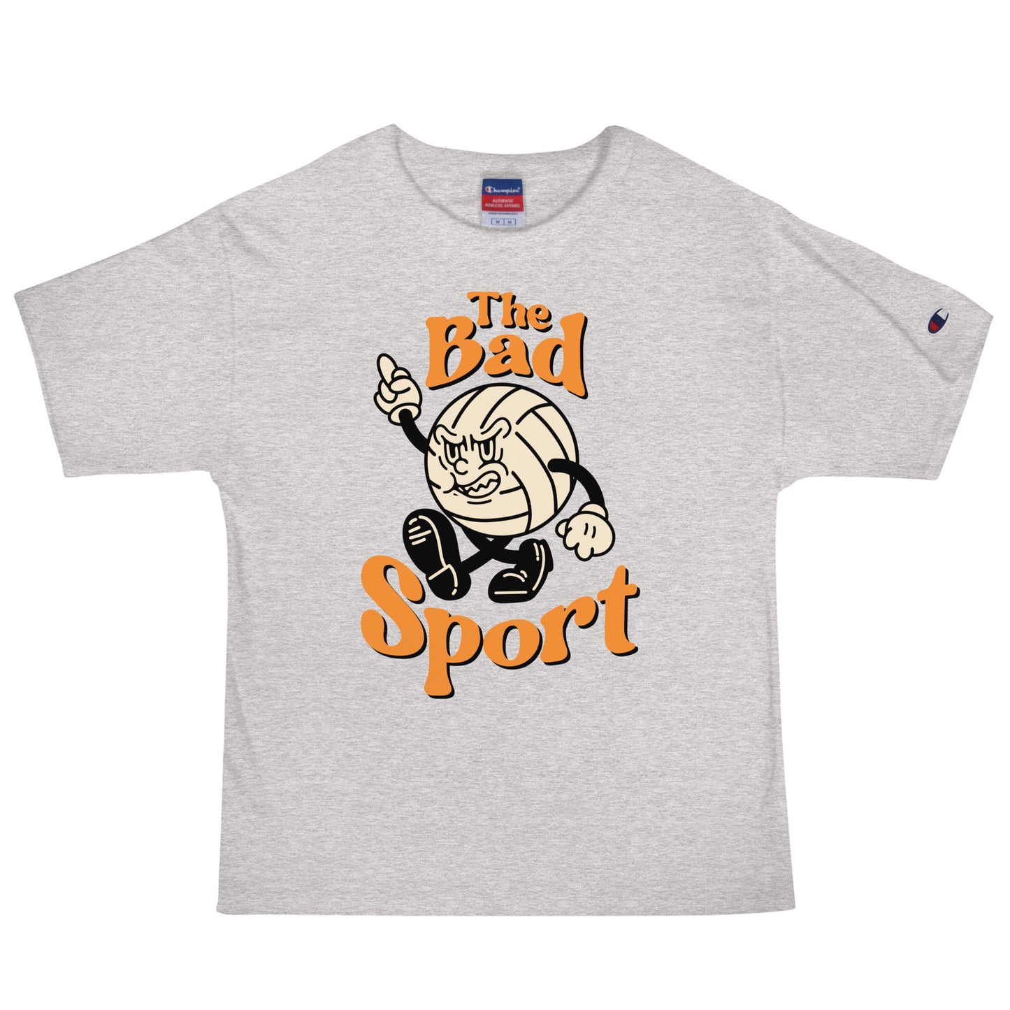 Volleyball The Bad Sport Men's Champion Relaxed Fit T-Shirt