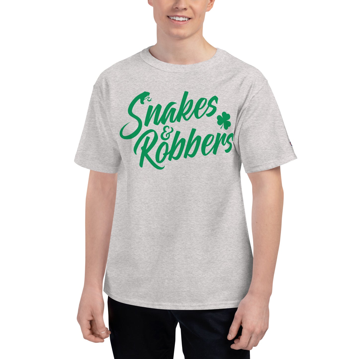 Snakes & Robbers Men's Champion Relaxed Fit T-shirt