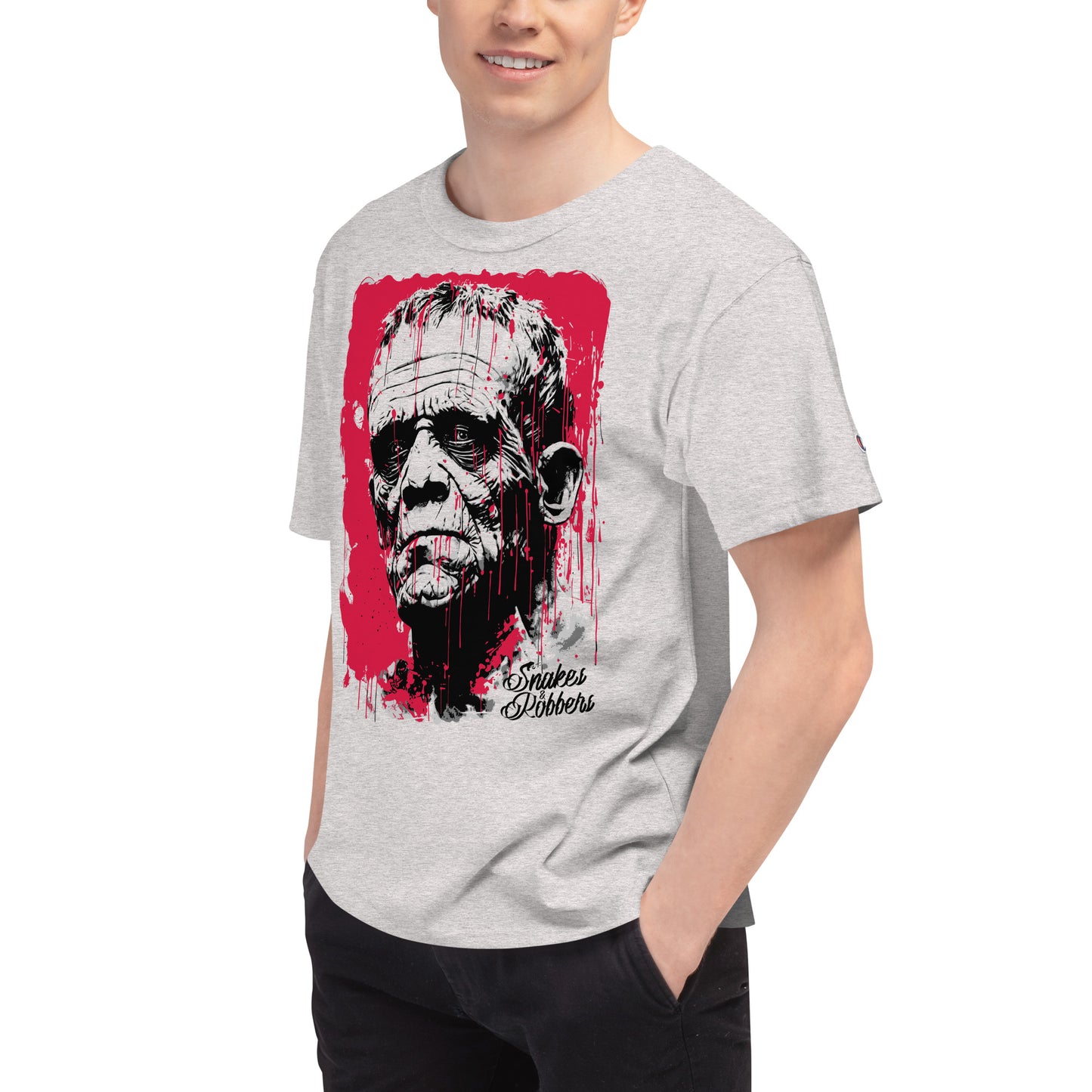 The Creeps Frankenstein Men's Champion Relaxed Fit T-shirt