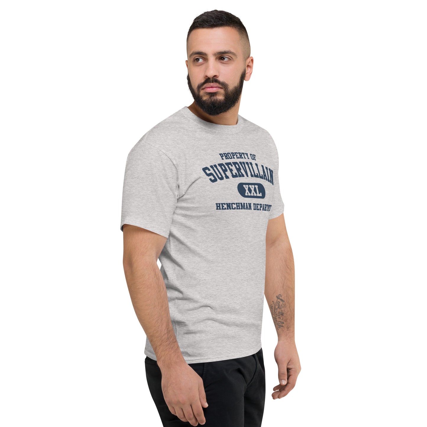 Property of Supervillain Men's Champion Relaxed Fit T-shirt