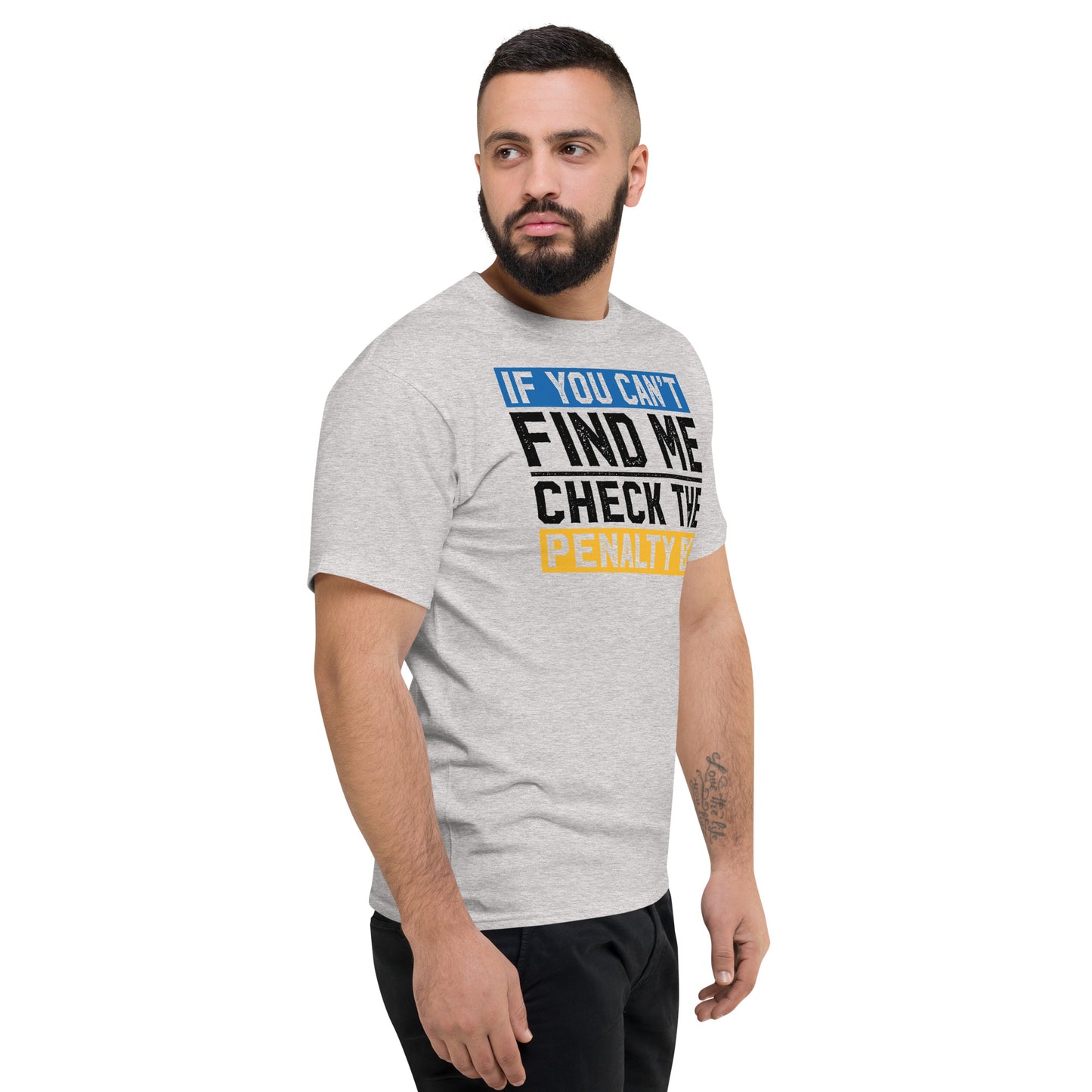 If you can't find me, check the penalty box Men's Champion Relaxed Fit T-shirt