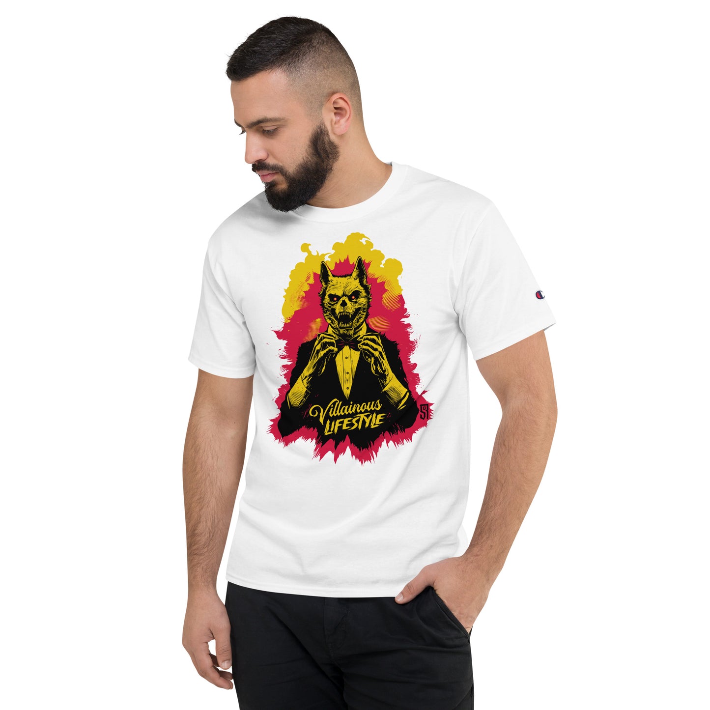 Villainous Lifestyle Wolves Men's Champion Relaxed Fit T-shirt