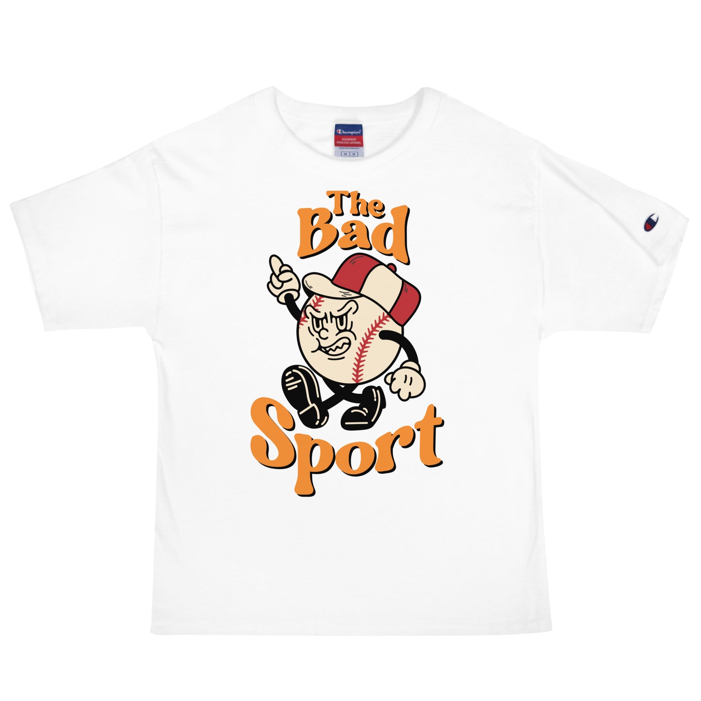 Baseball The Bad Sport Men's Champion Relaxed Fit T-shirt