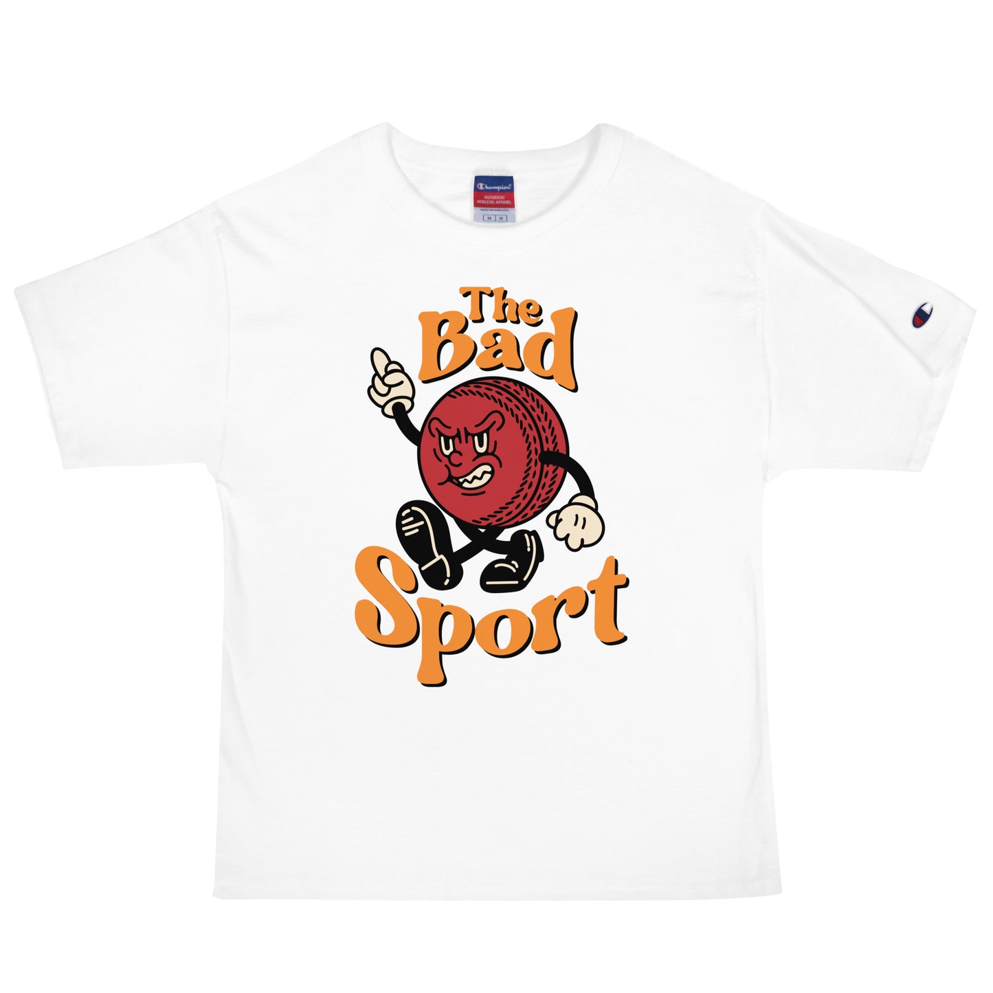 Cricket The Bad Sport Men's Champion Relaxed Fit T-shirt