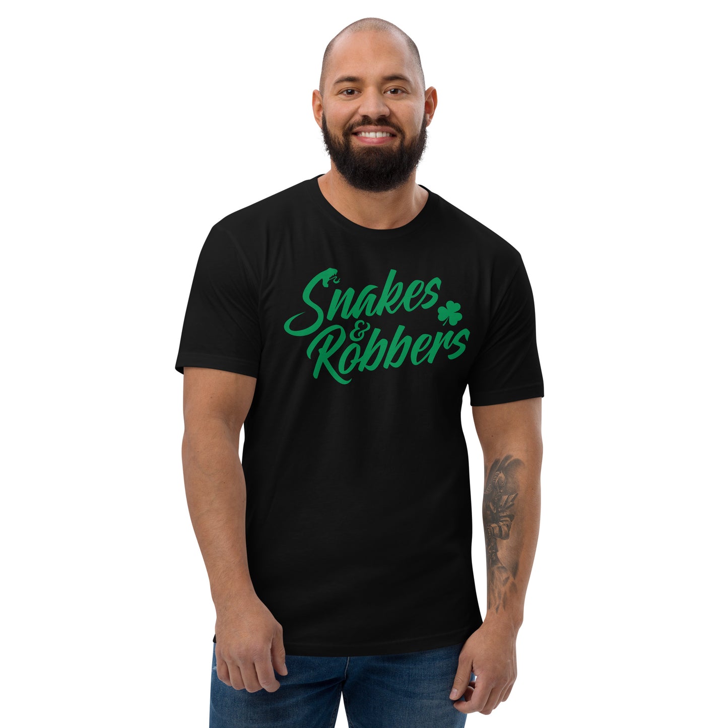 Snakes & Robbers Men's Next Level Fitted T-Shirt