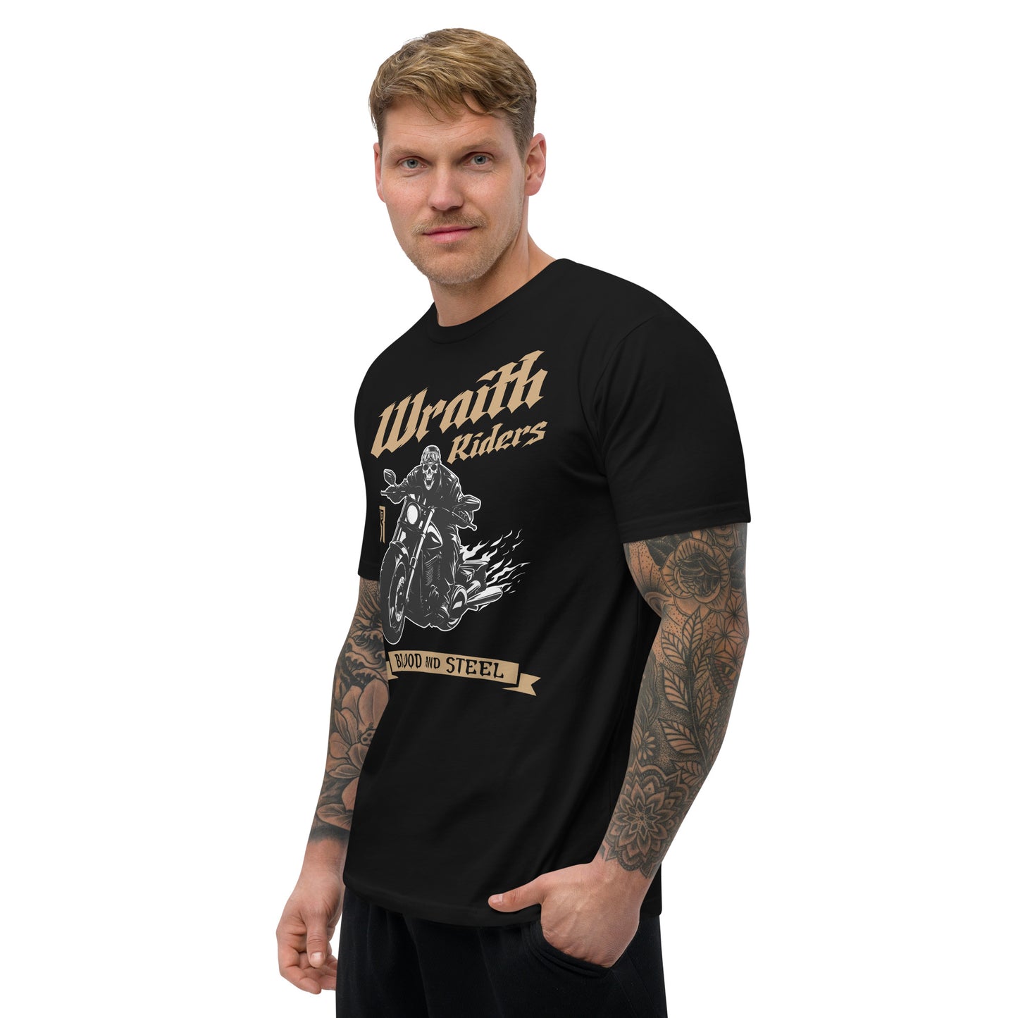 Wraith Riders Men's Next Level Fitted T-Shirts