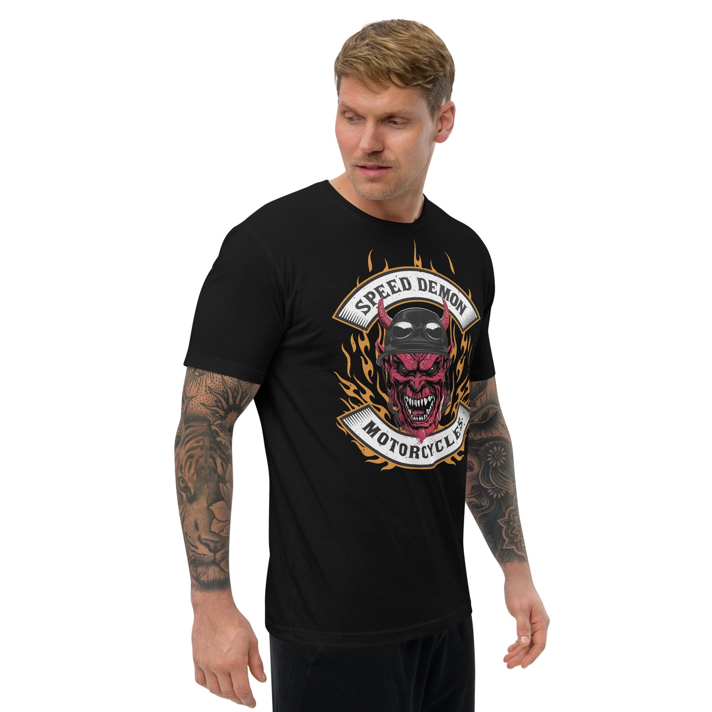 Speed Demon Men's Next Level Fitted T-Shirts