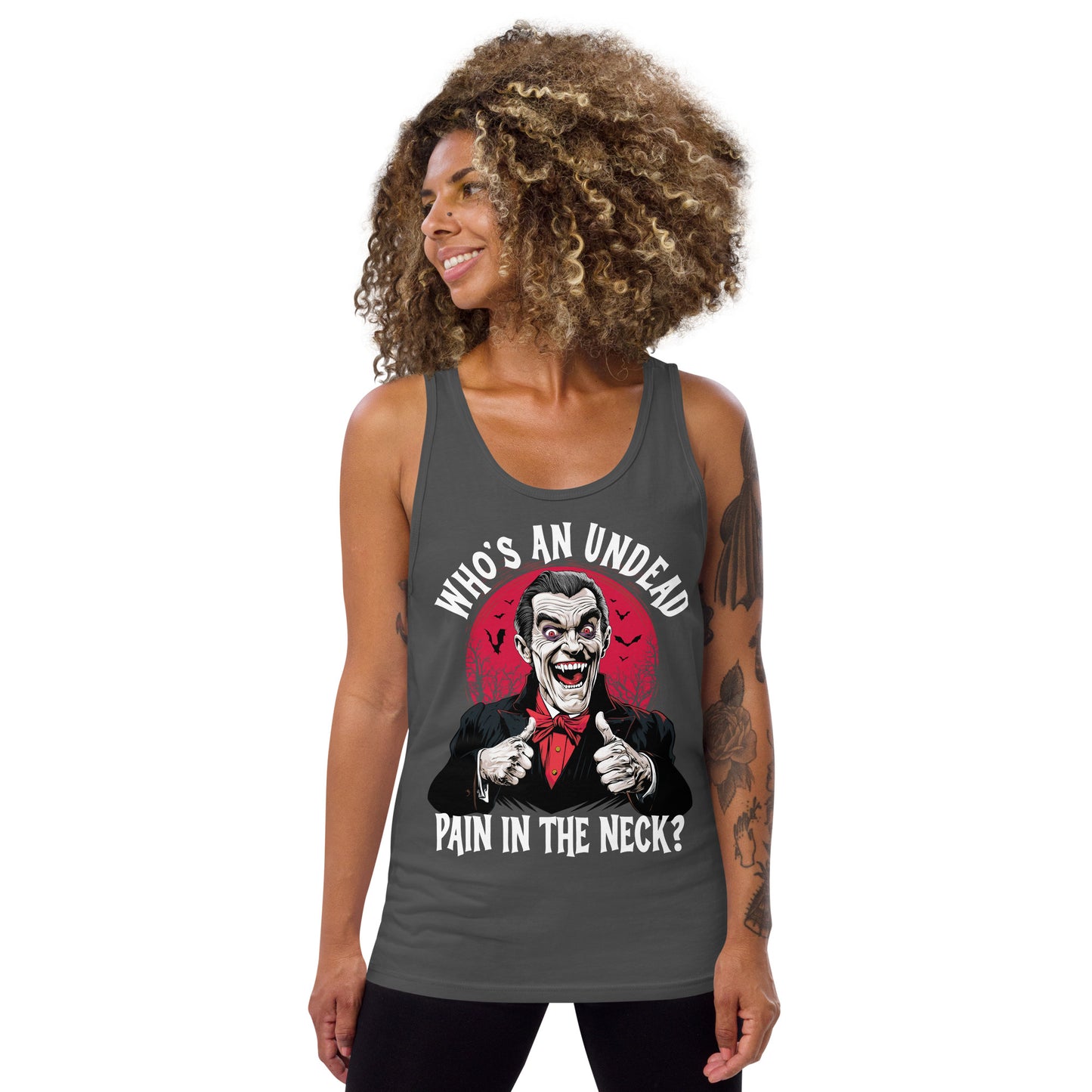 Who's an Undead Pain in the Neck? Men's Tank Top