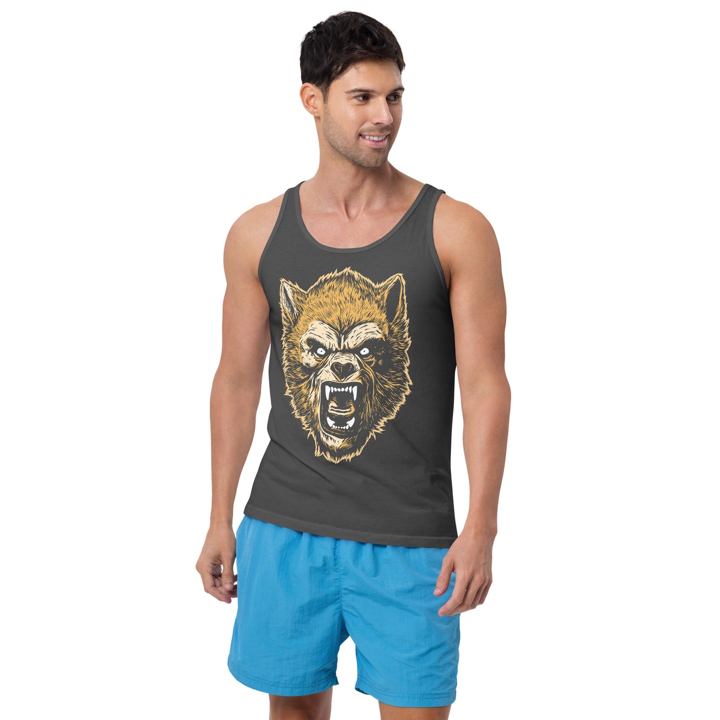 Asphalt Werewolf Men's Tank Top