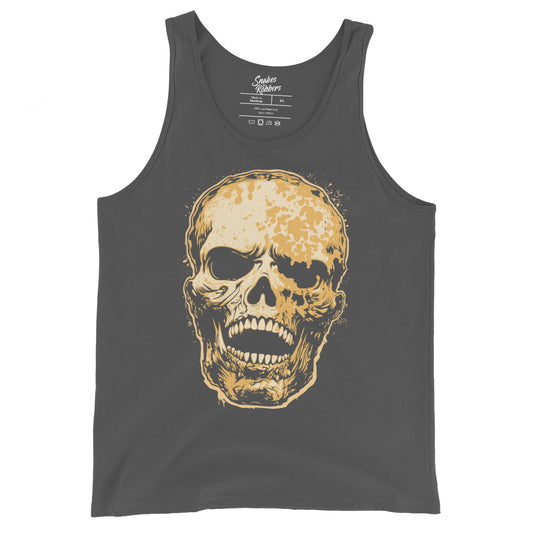 Asphalt Skull Men's Tank Top