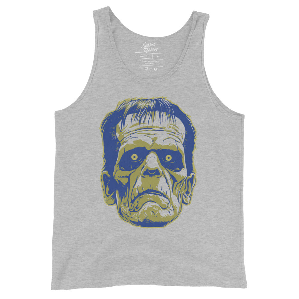 Athletic Heather Frankenstein's Monster Men's Tank Top