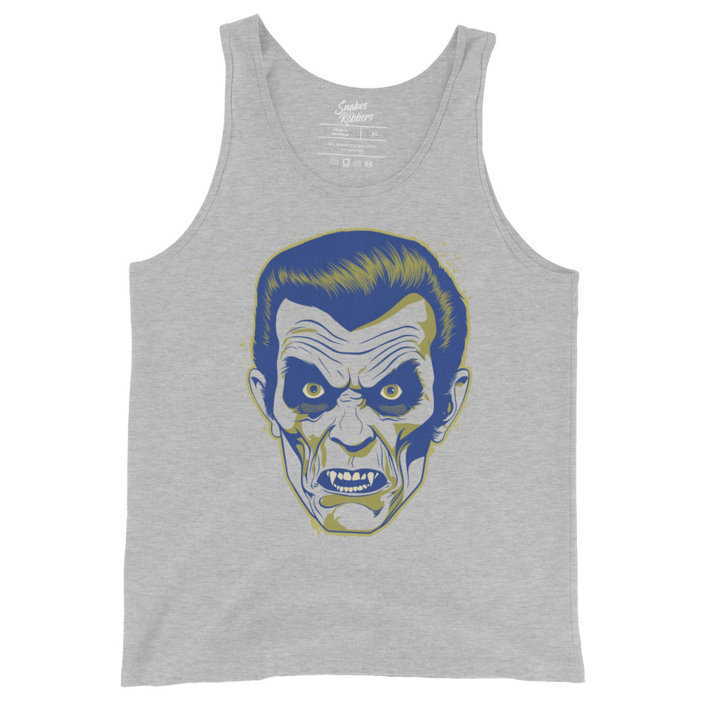 Athletic Heather Dracula Men's Tank Top