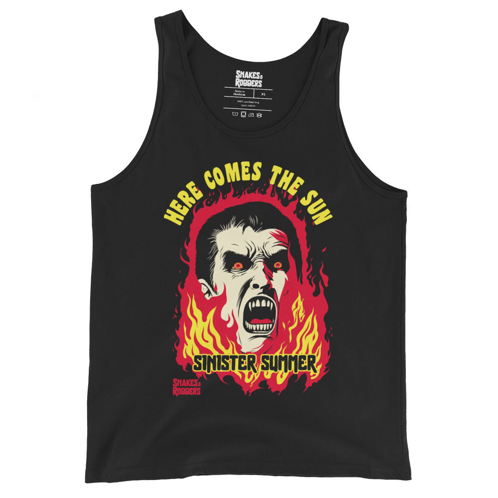 Sinister Summer Dracula Unisex Tank Top