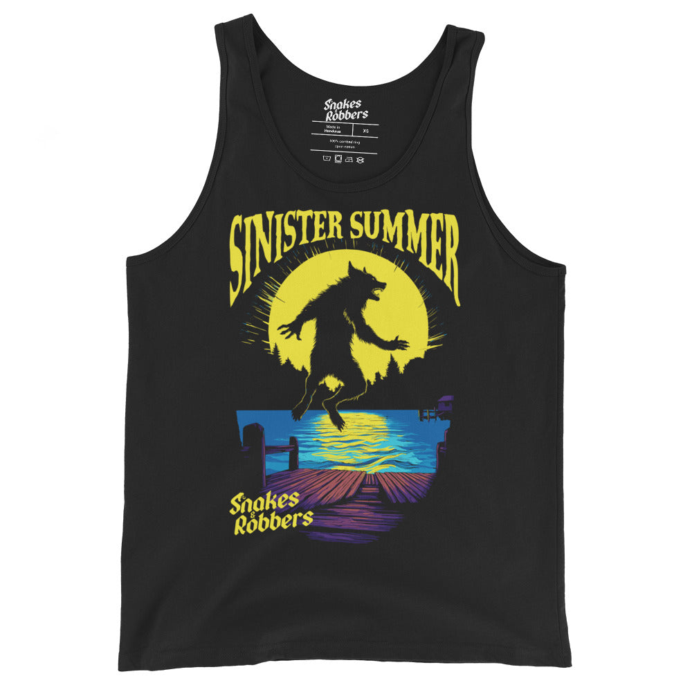 Sinister Summer Werewolf Unisex Tank Top