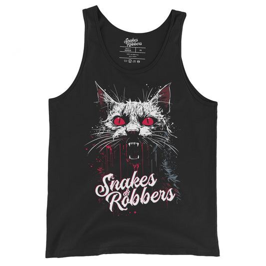 Scary Cat Unisex Tank Top