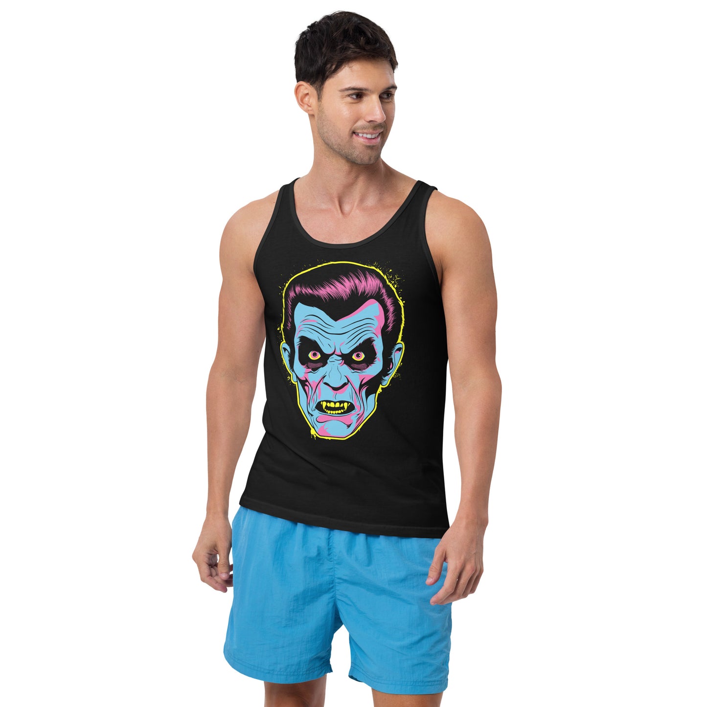 Black Dracula Men's Tank Top