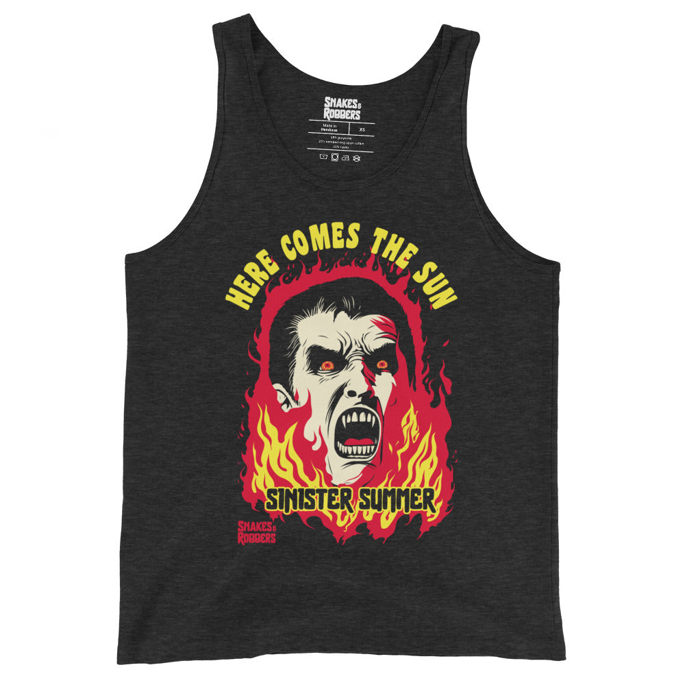 Sinister Summer Dracula Unisex Tank Top