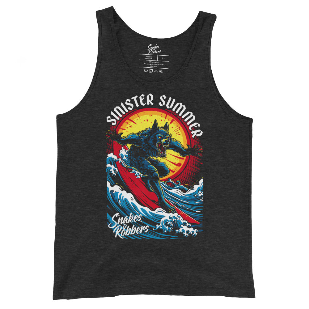 Sinister Summer Werewolf Unisex Tank Top