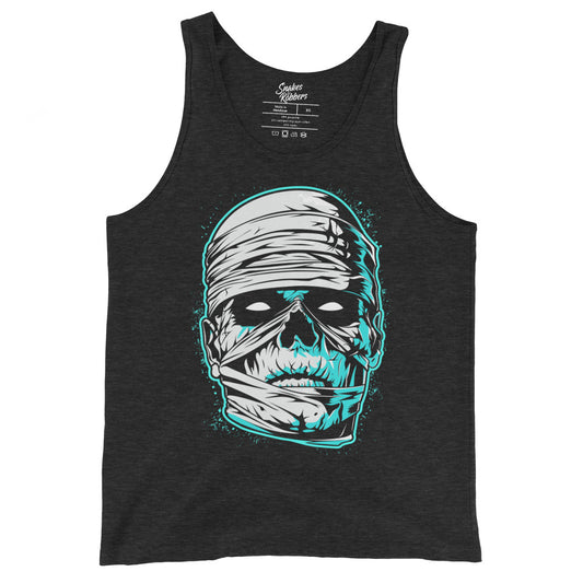 Charcoal-Black Triblend Men's Tank Top