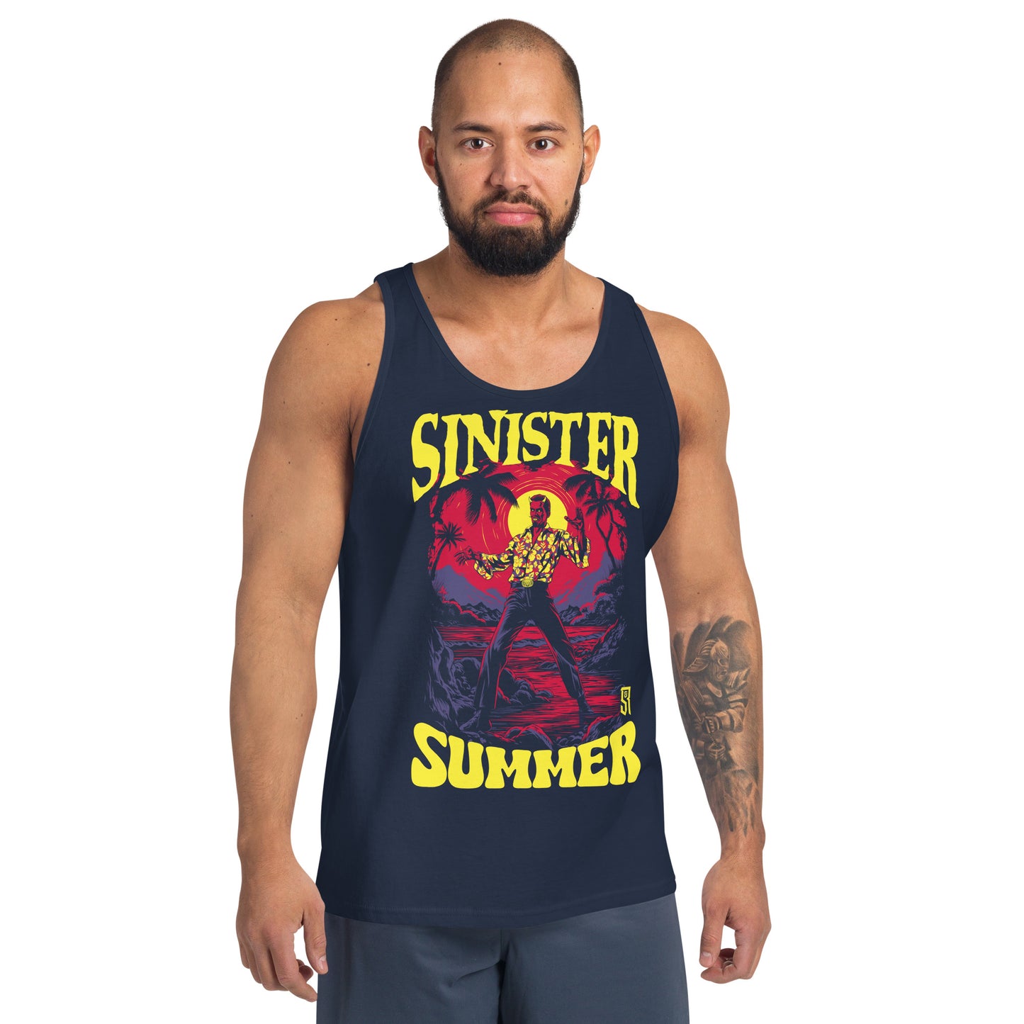 Sinister Summer Devil Unisex Tank Top