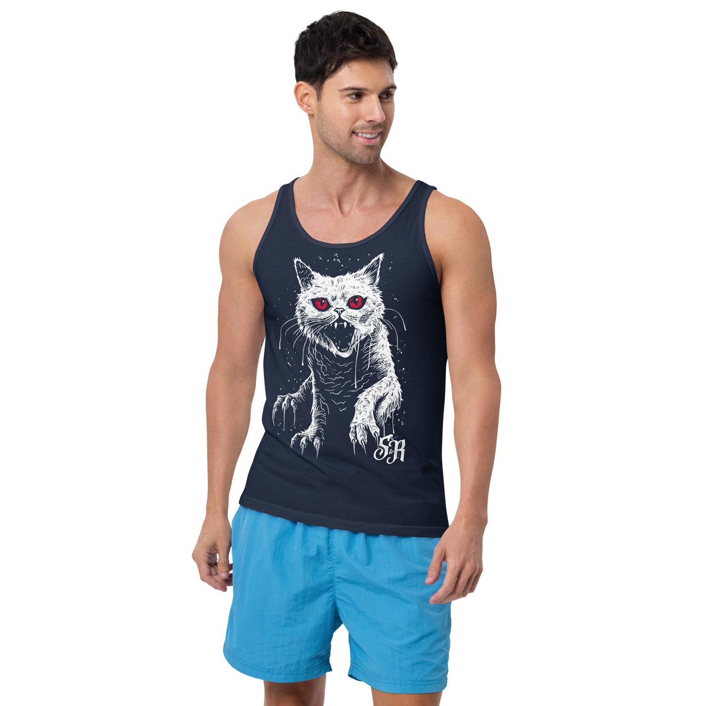 Swamp Cat Unisex Tank Top