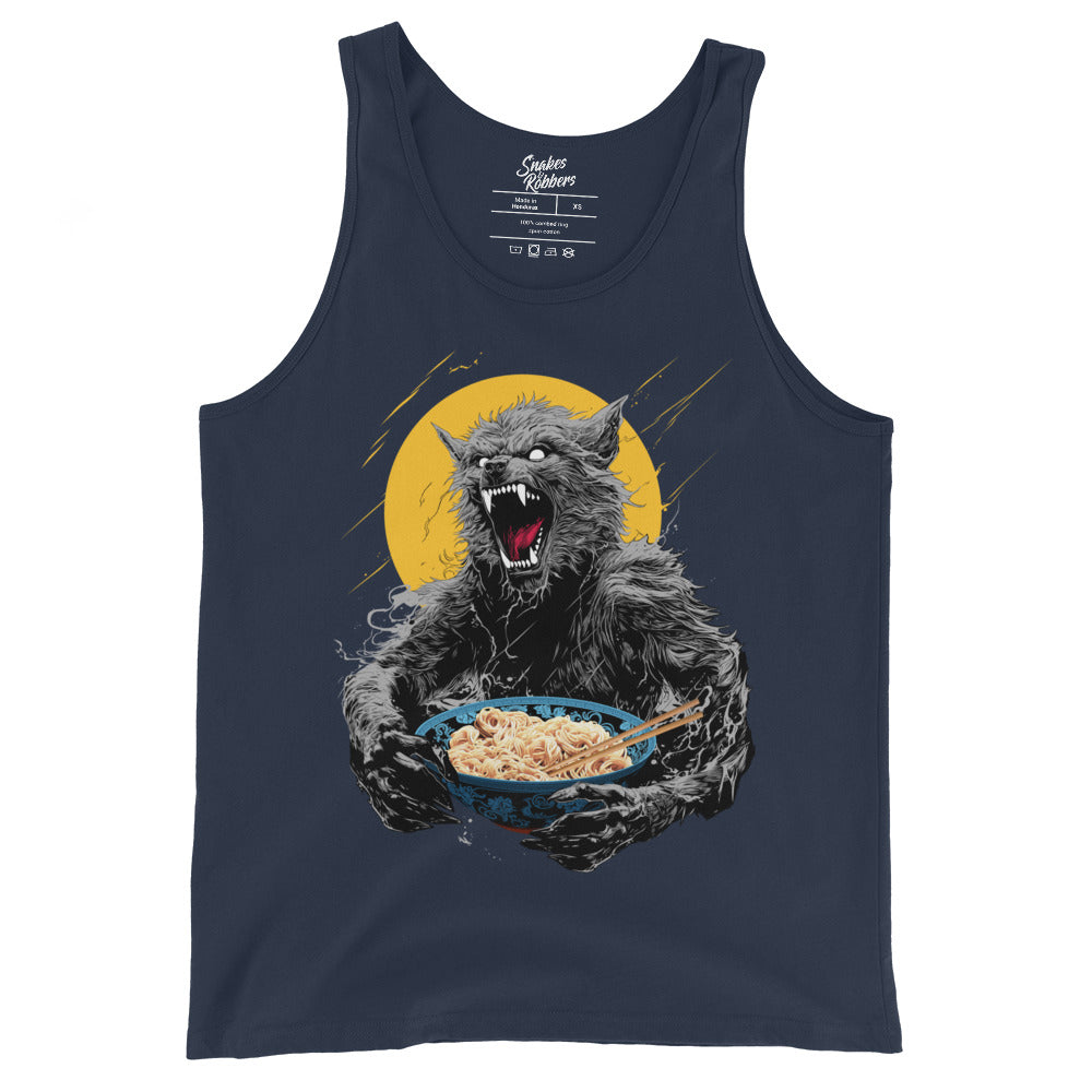 Ramen Wolf Unisex Tank Top