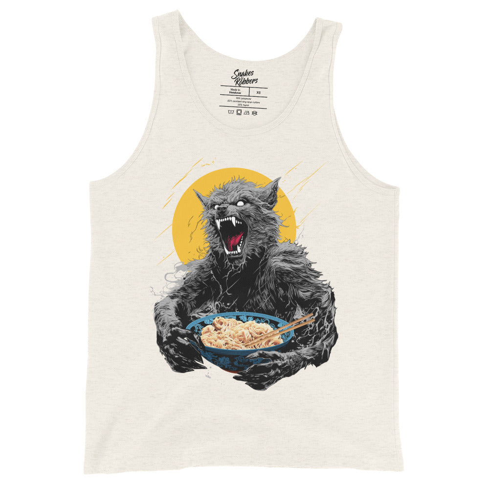 Ramen Wolf Unisex Tank Top