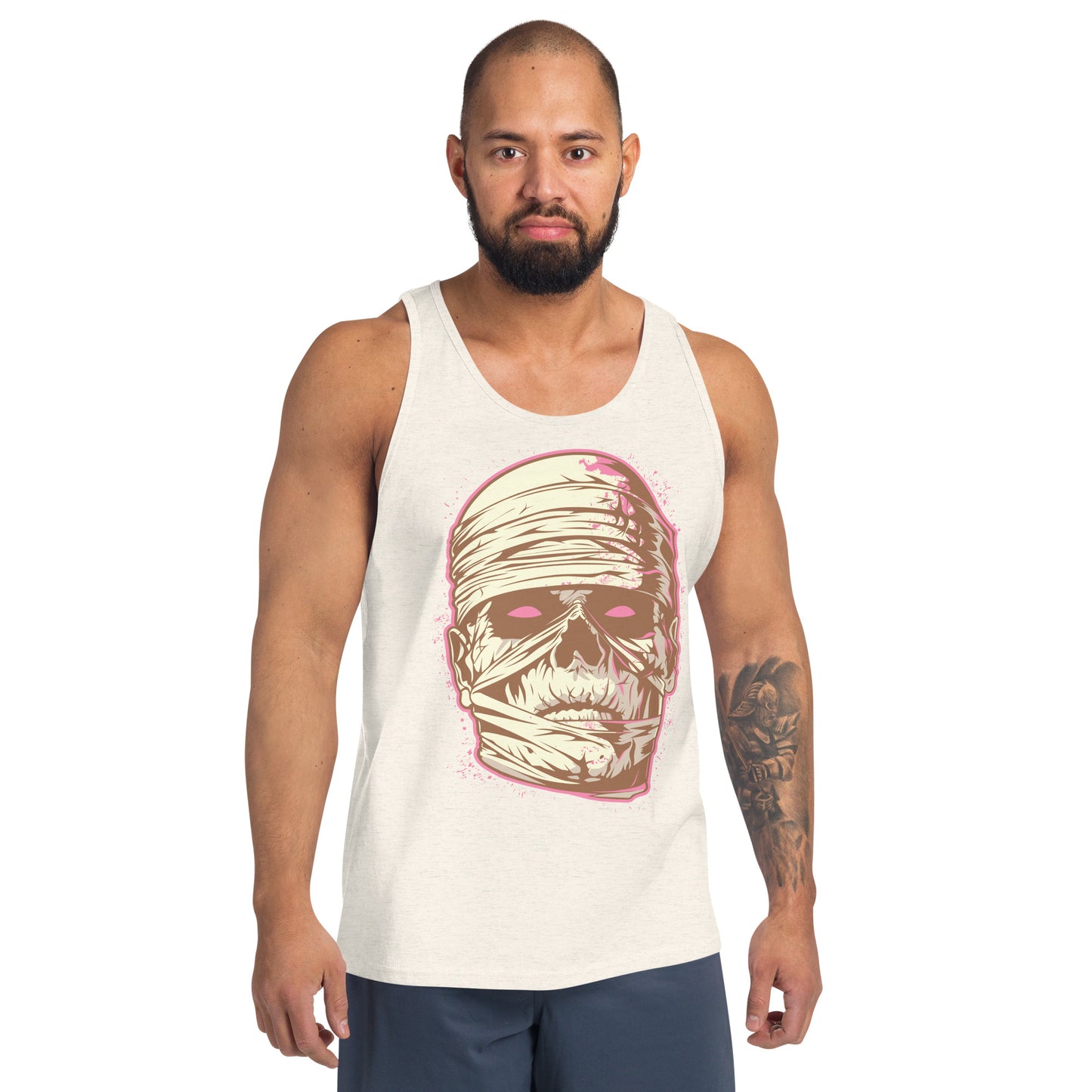 Oatmeal Triblend Men's Tank Top