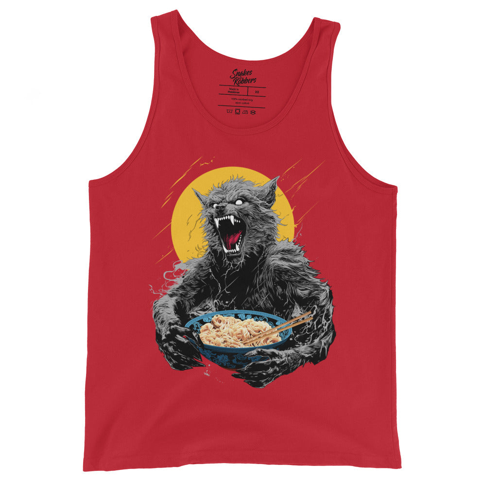 Ramen Wolf Unisex Tank Top