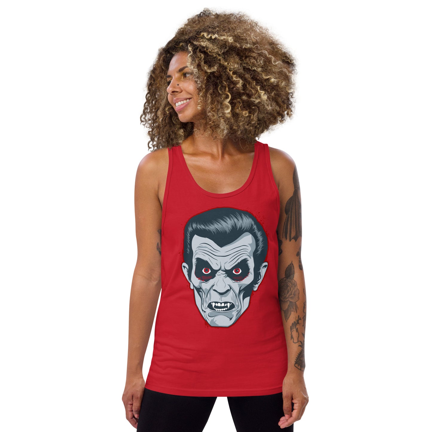 Red Dracula Men's Tank Top