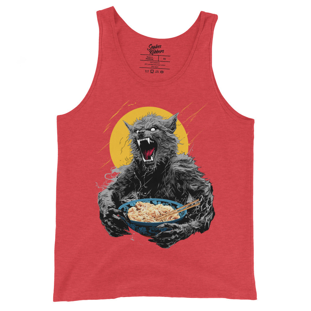 Ramen Wolf Unisex Tank Top