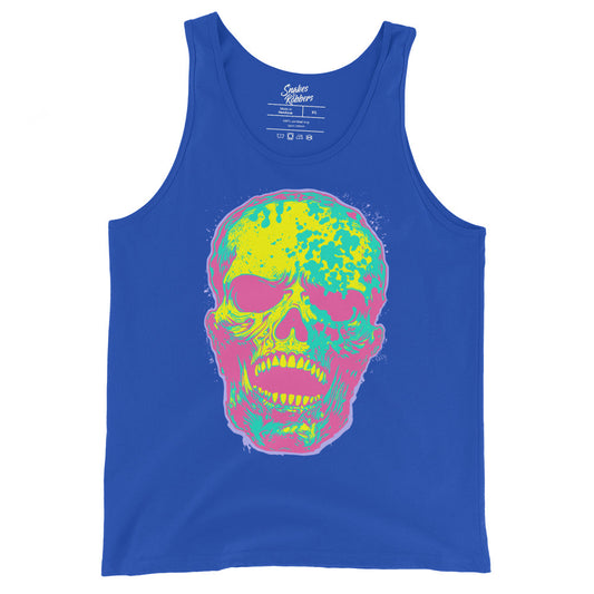 True Royal Skull Men's Tank Top