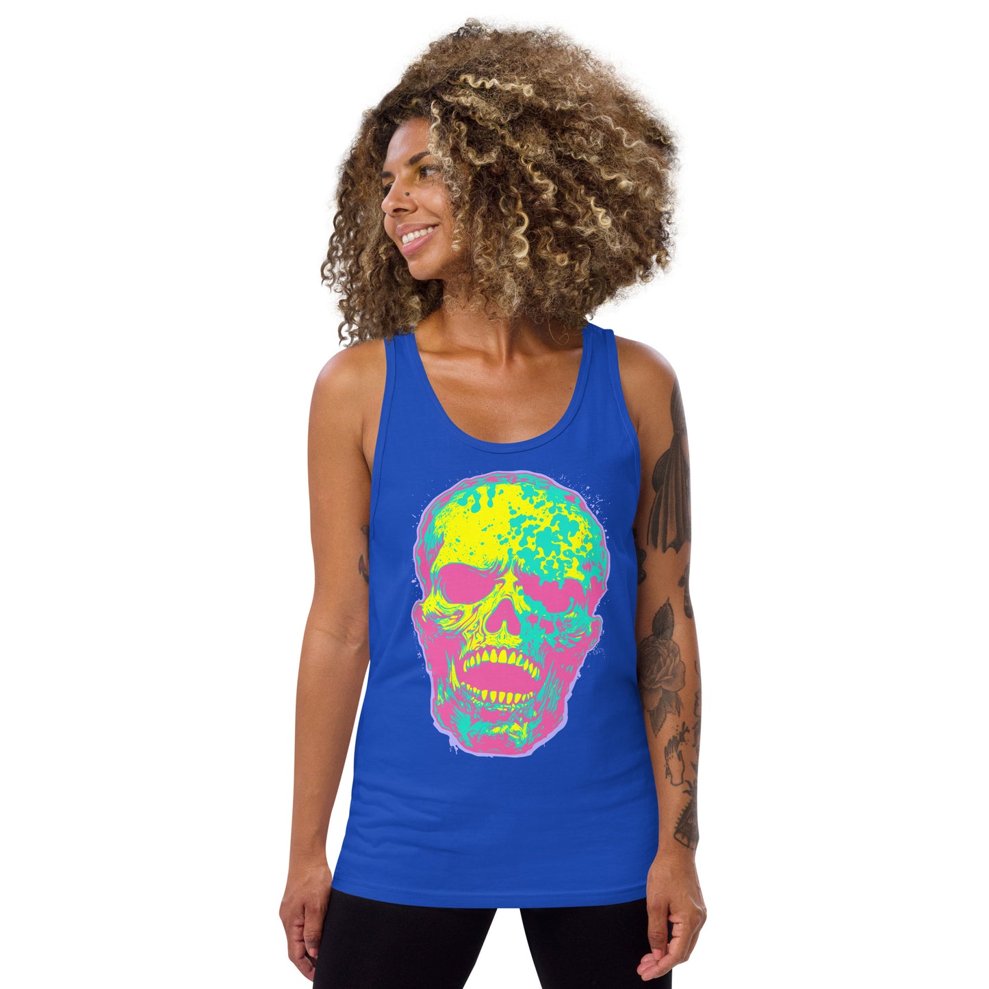 True Royal Skull Men's Tank Top