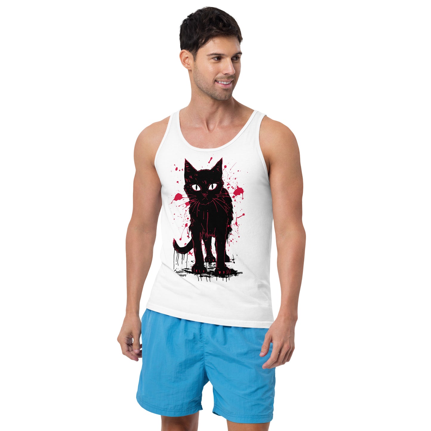 Cursed Cat Unisex Tank Top