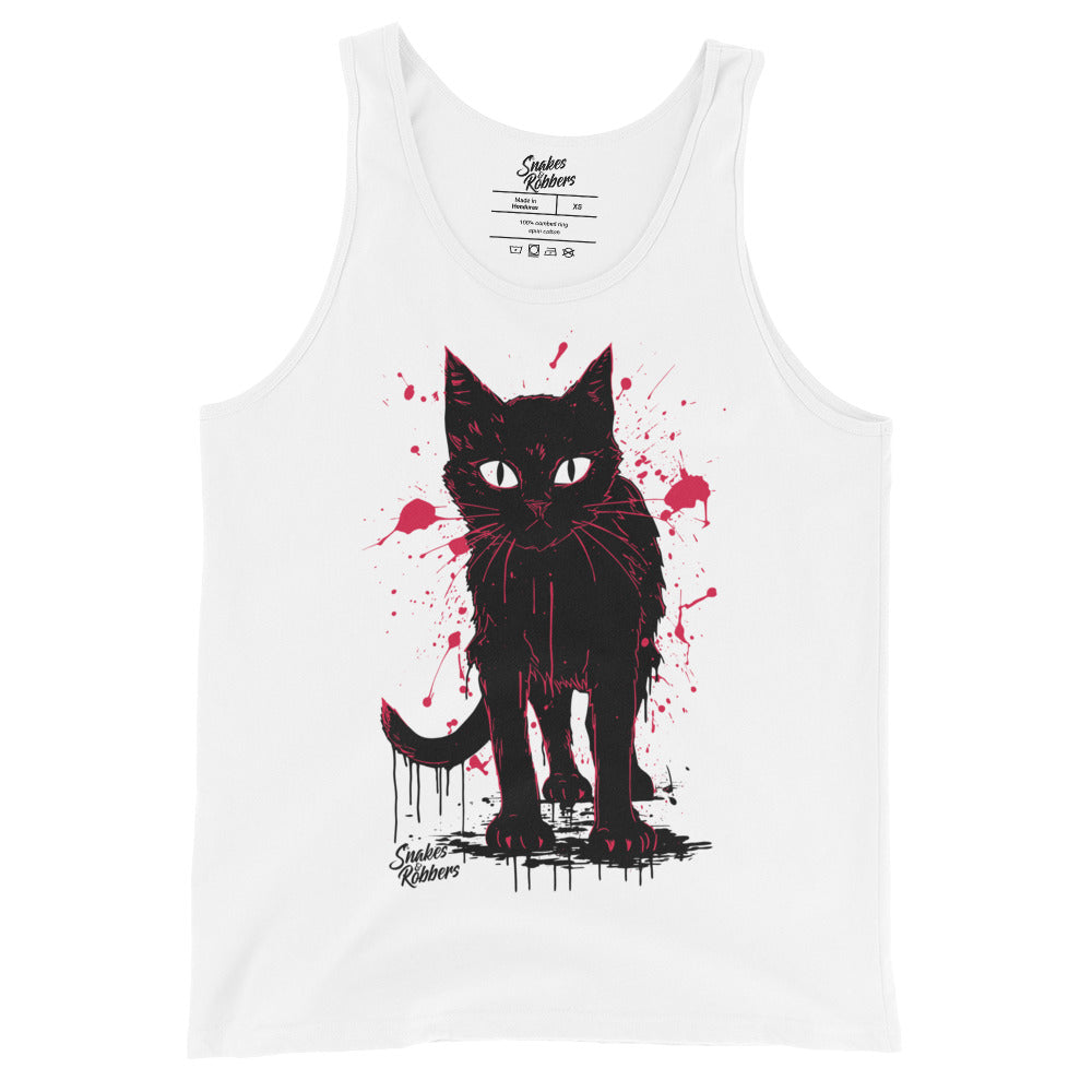 Cursed Cat Unisex Tank Top