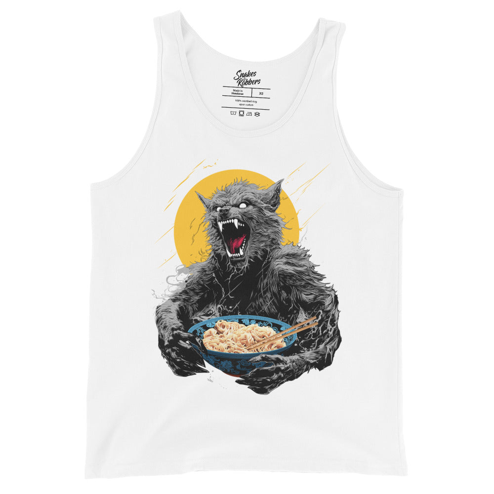 Ramen Wolf Unisex Tank Top