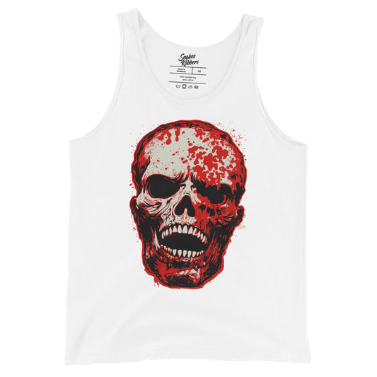 White Skull Men's Tank Top