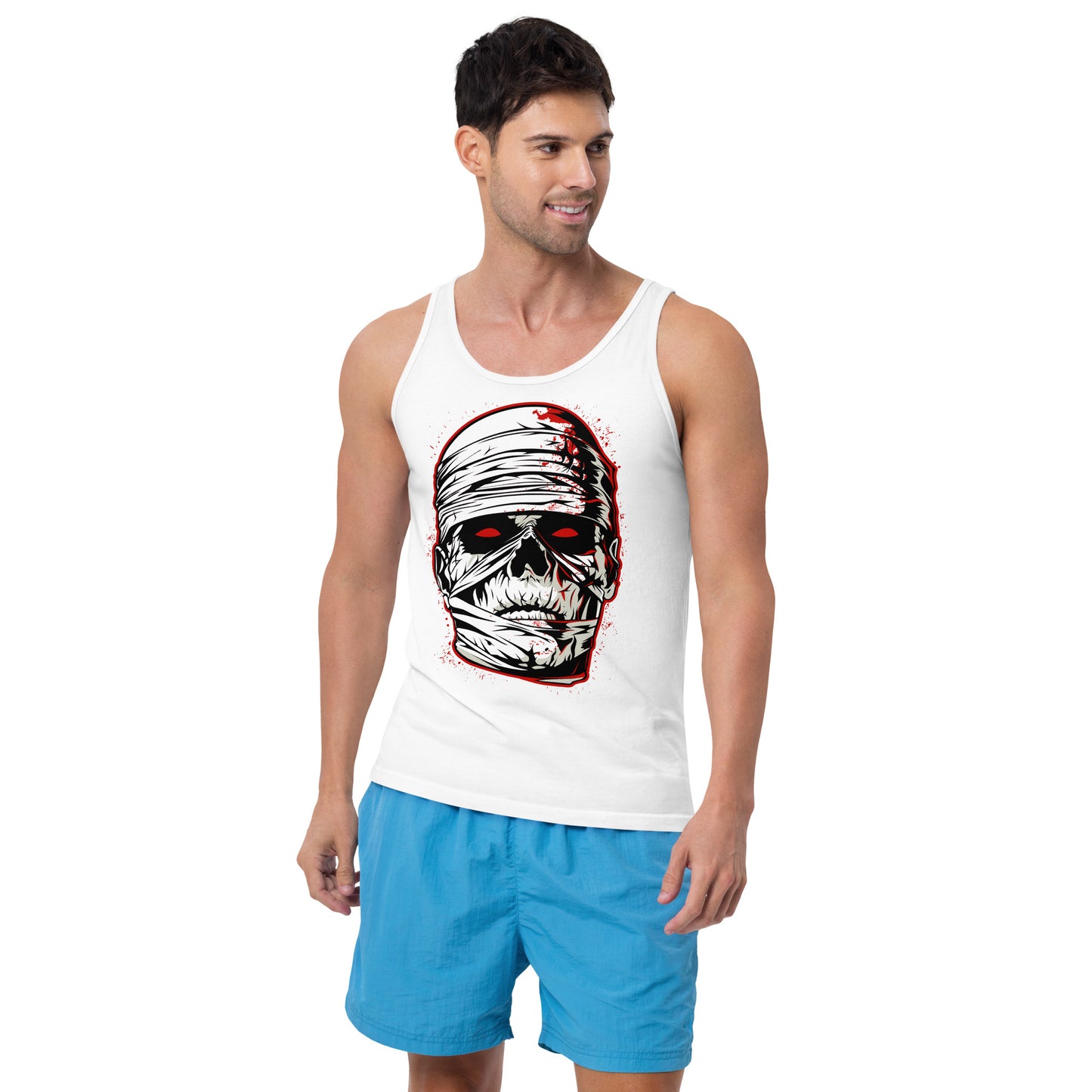 White Mummy Men's Tank Top