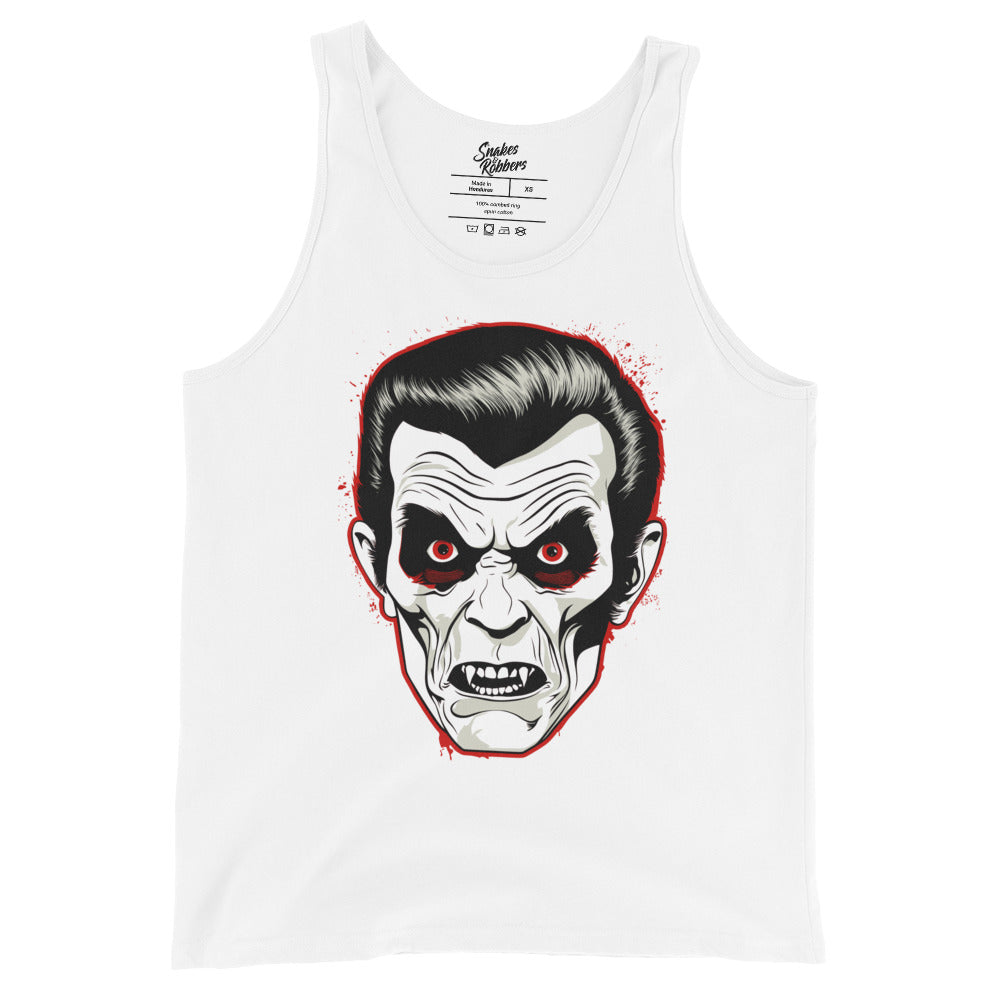 White Dracula Men's Tank Top