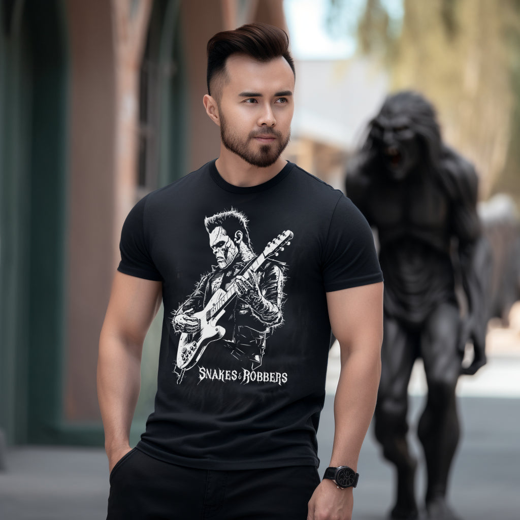 Rock Star Frankenstein Unisex Retail Fit T-Shirt