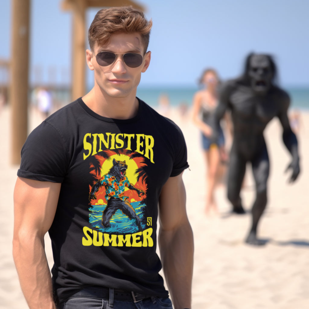 Sinister Summer Werewolf Unisex Retail Fit T-Shirt