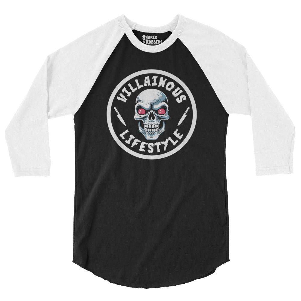 Villainous Lifestyle 3/4 sleeve raglan shirt